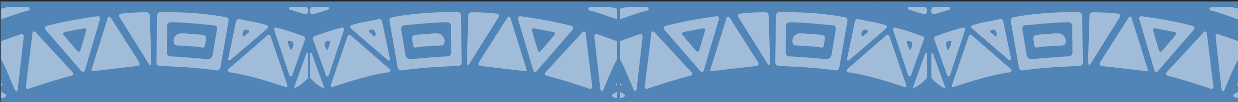 Geometric African banner pattern